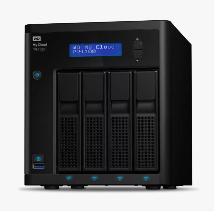 Thiết bị lưu trữ mạng WD My Cloud PR4100 Hàng Chính Hãng