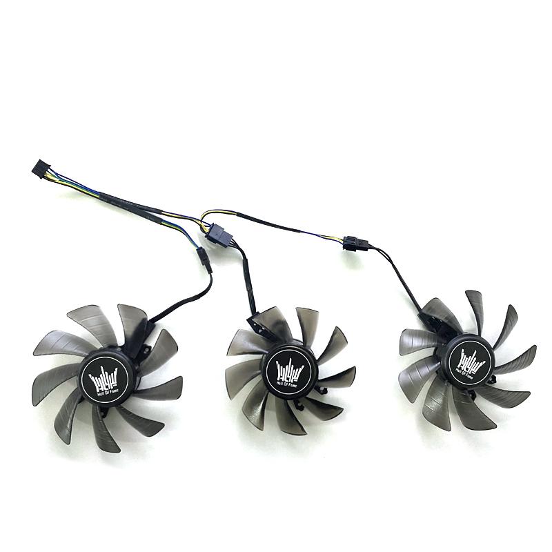 2 Chiếc Quạt Làm Mát Thay Thế 95MM GAA8S2U 4PIN Mới, Dành Cho Người Hâm Mộ Card Đồ Họa Phiên Bản AMP ZOTAC 1070 G-tx 1070Ti 1080Ti