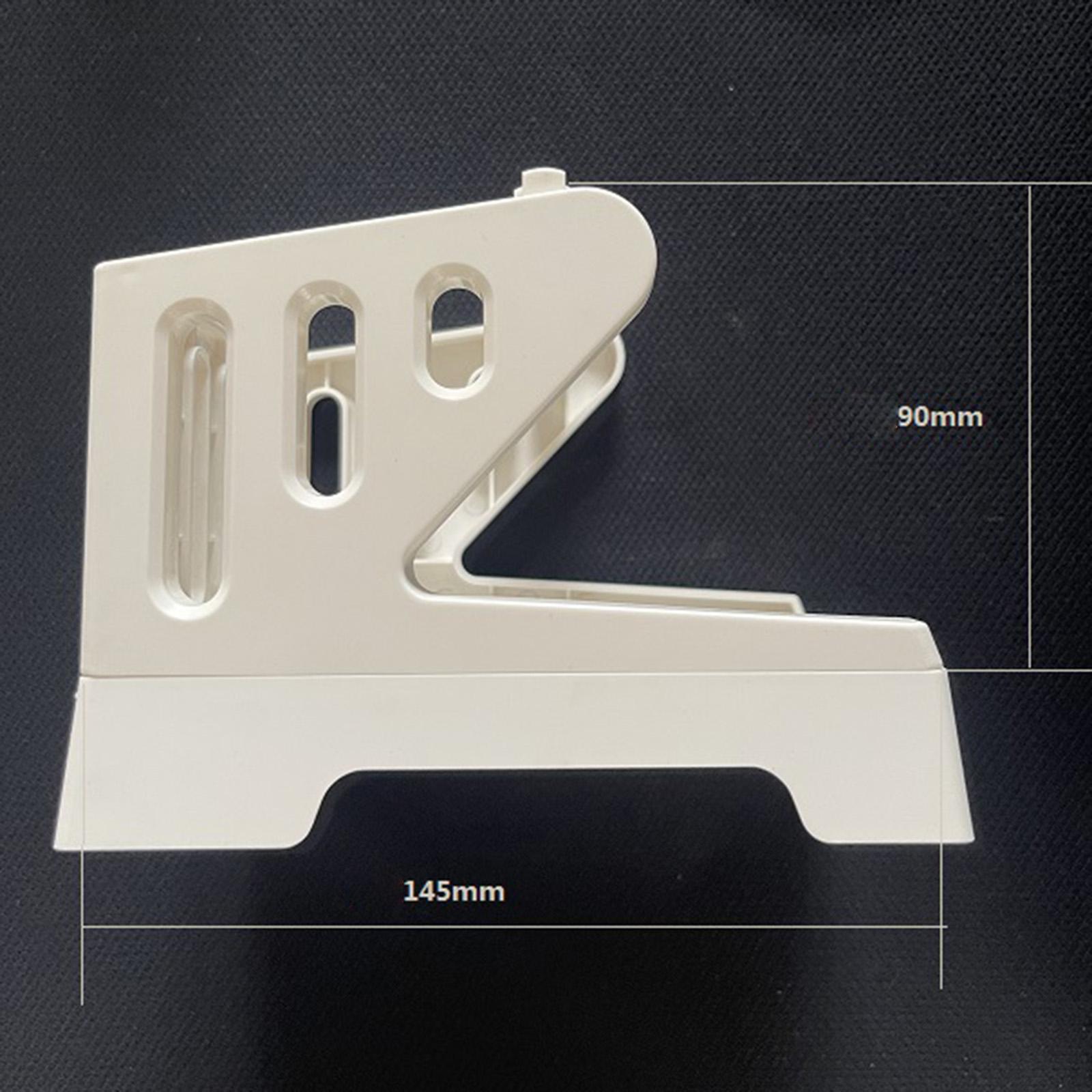 Thermal Label Holder for Rolls and Fanfold Labels, Work with Desktop Label Printer Home Office Supplies Shipping Label Stand