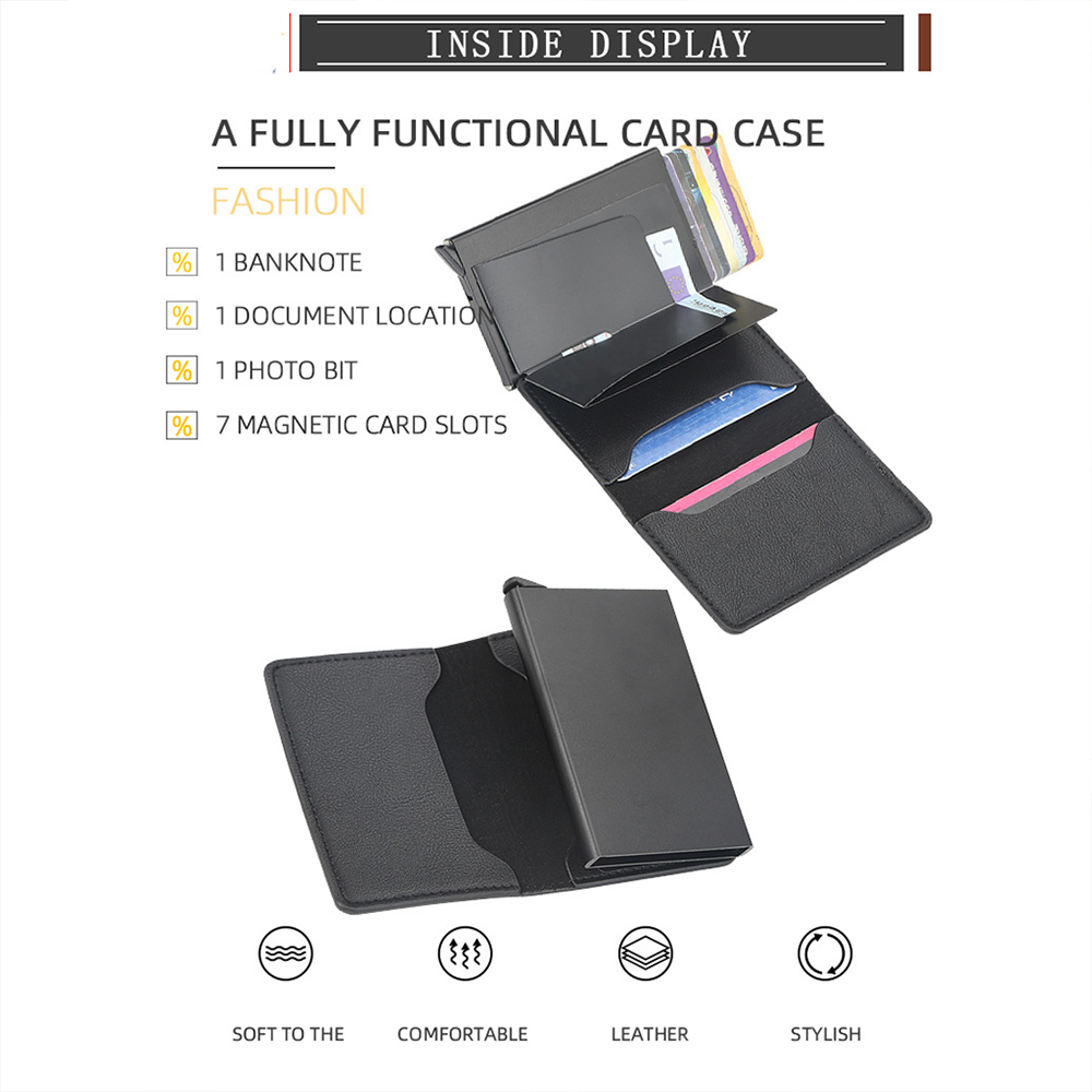 Ví đựng thẻ thông minh chống RFID MSP đựng Name Card, CMND, GPLX tiện lợi