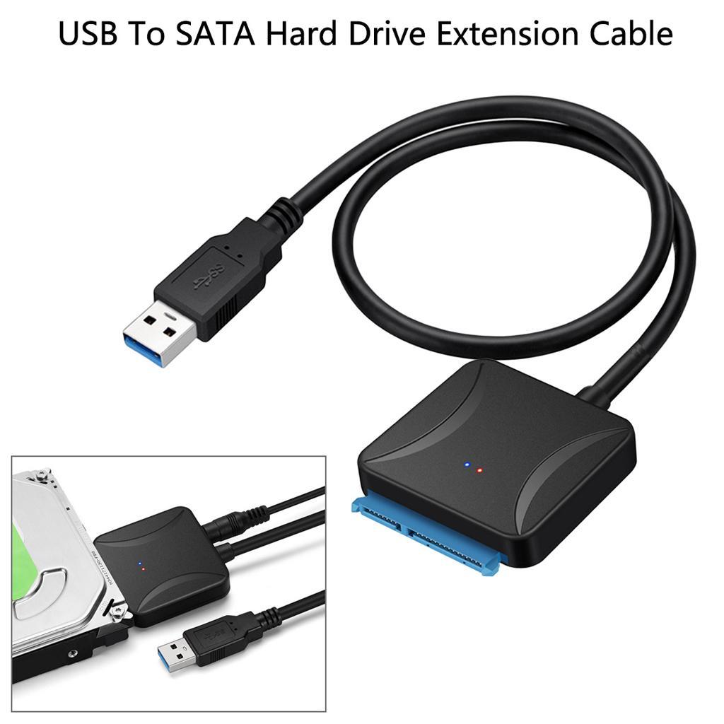 USB 3.0 to External SATA 5 Gbps 22 Pin 2.5 " Hard Drive Adapter Connecter