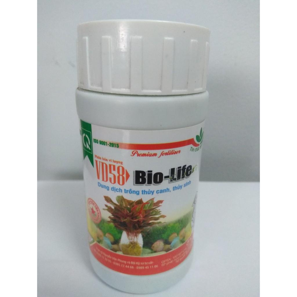 Phân bón vi lượng trồng cây thủy canh, thủy sinh Bio - Life - chai 100ml