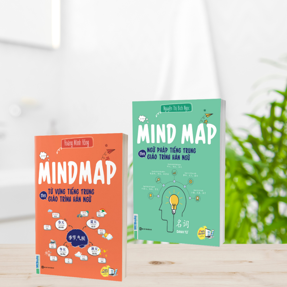 Sách - Mindmap Ngữ pháp Tiếng Trung theo giáo trình Hán ngữ