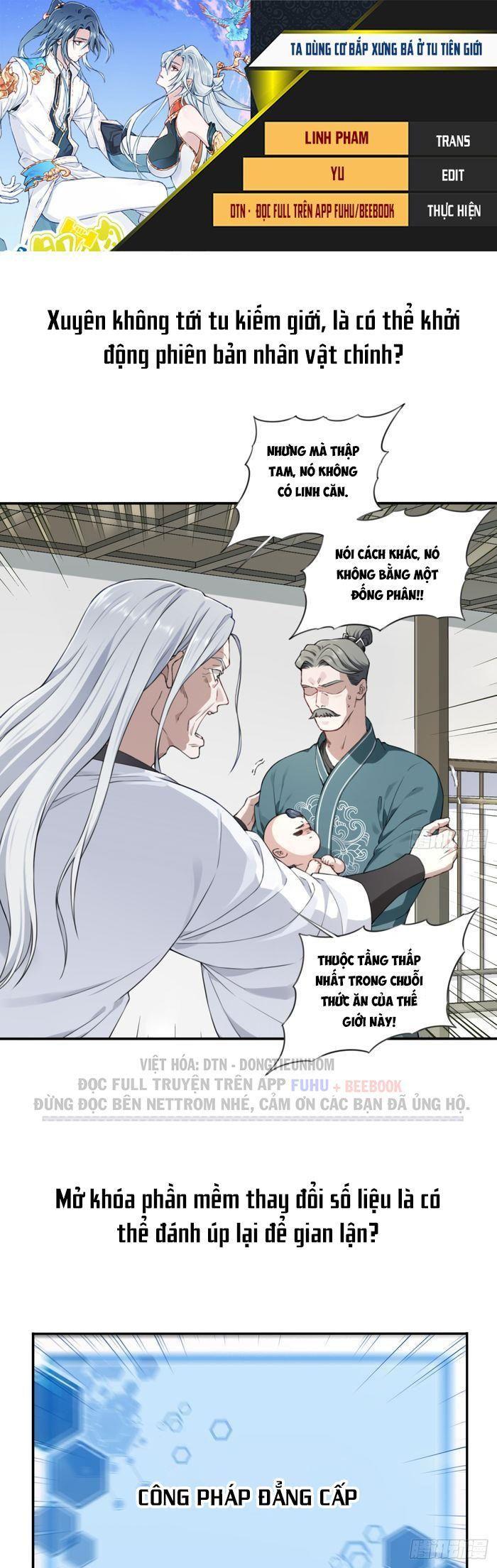 ta dùng cơ bắp xưng bá ở tu tiên giới chapter 0 1