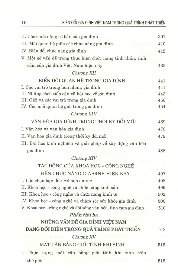 Biến Đổi Gia Đình Việt Nam Trong Quá Trình Phát Triển (Bìa cứng)