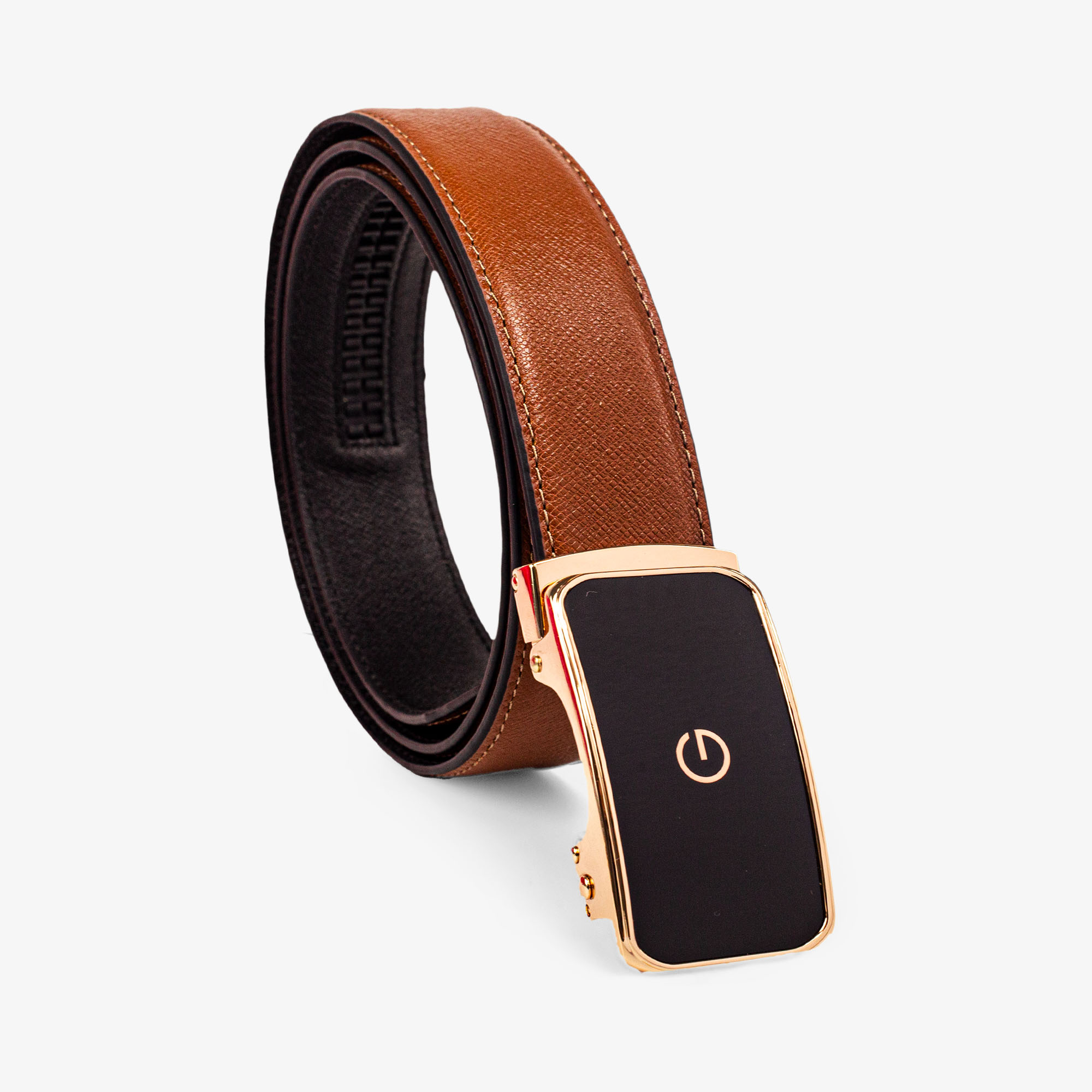 Thắt lưng nam, dây nịt nam da bò Saffiano 3 lớp Bụi Leather L107 - Khóa tự động, nhiều mặt khóa tùy chọn - Bảo hành 12 tháng