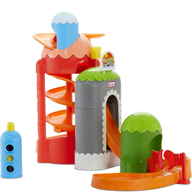 Đồ Chơi LITTLE TIKES Lắp Ráp Đường Ray Vui Nhộn Kèm 3 Xe Cho Bé 658402