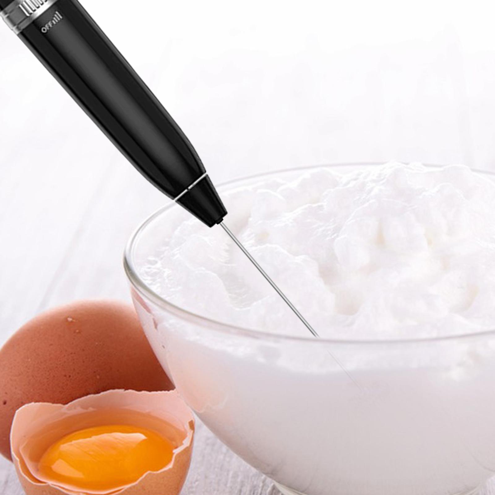 Milk Frother Drink Mixer  Whisk USB Charging for Latte Cappuccino