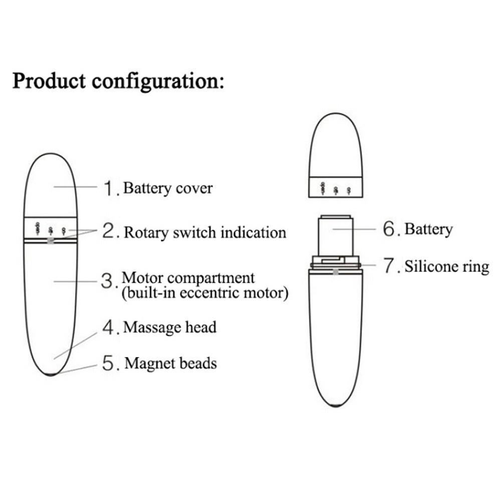 Máy Massage Mắt Chiếc Bút Chống Thâm Quầng, Thư Giãn Mắt Mini 208 - Có Hàng Sẵn (Xả Kho) (Hàng Chính Hãng)