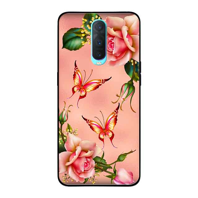 Ốp Lưng in cho Oppo R17 Pro Mẫu Hoa Hồng - Hàng Chính Hãng