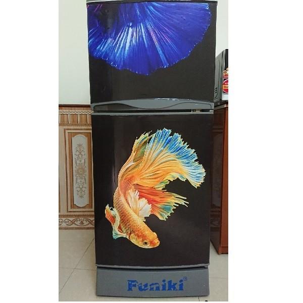 Sỉ -Lẻ Miếng dán tủ lạnh hình cá Betta