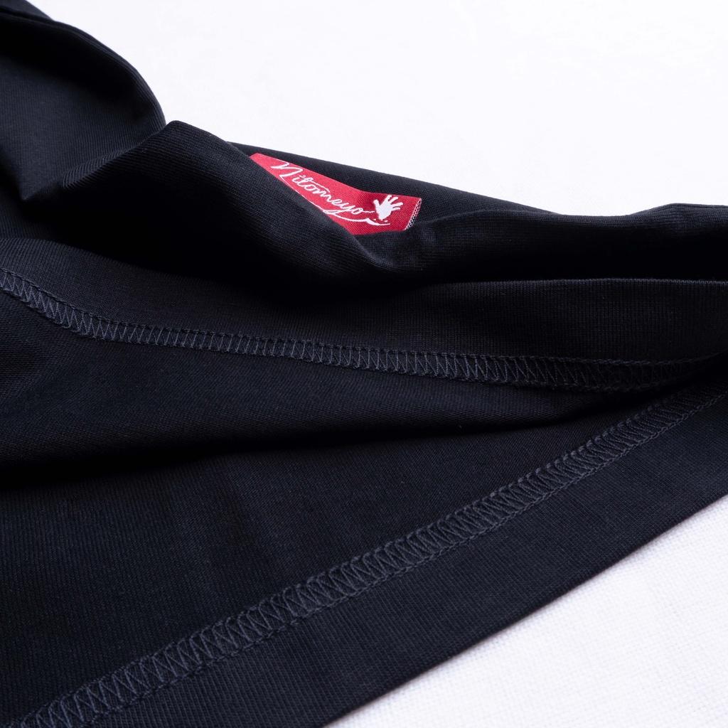 Áo Thun Oversize NITOMEYO Basic Tee Màu Đen