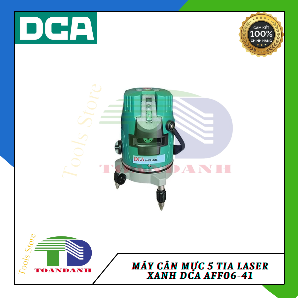 Máy cân mực 5 tia laser xanh DCA AFF06-41