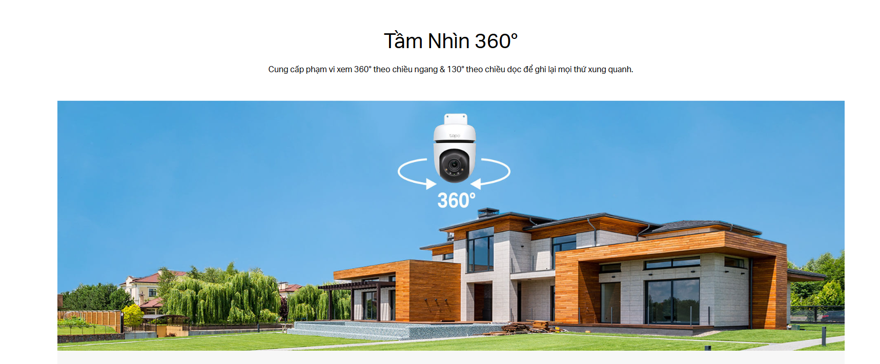 CAMERA WIFI NGOÀI TRỜI TAPO C510W 3MP - ĐÈN TRỢ SÁNG MÀU ĐÊM, ĐÀM THOẠI, THEO DÕI CHUYỂN ĐỘNG, CẢNH BÁO ĐÈN VÀ CÒI