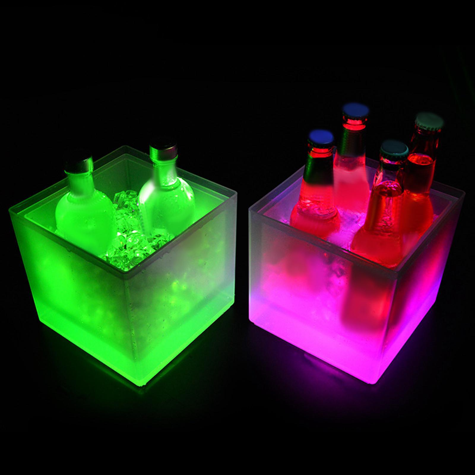 Double Layers Ice Bucket 3.5L Wine Drinks Beer Bucket for Club Bar Party