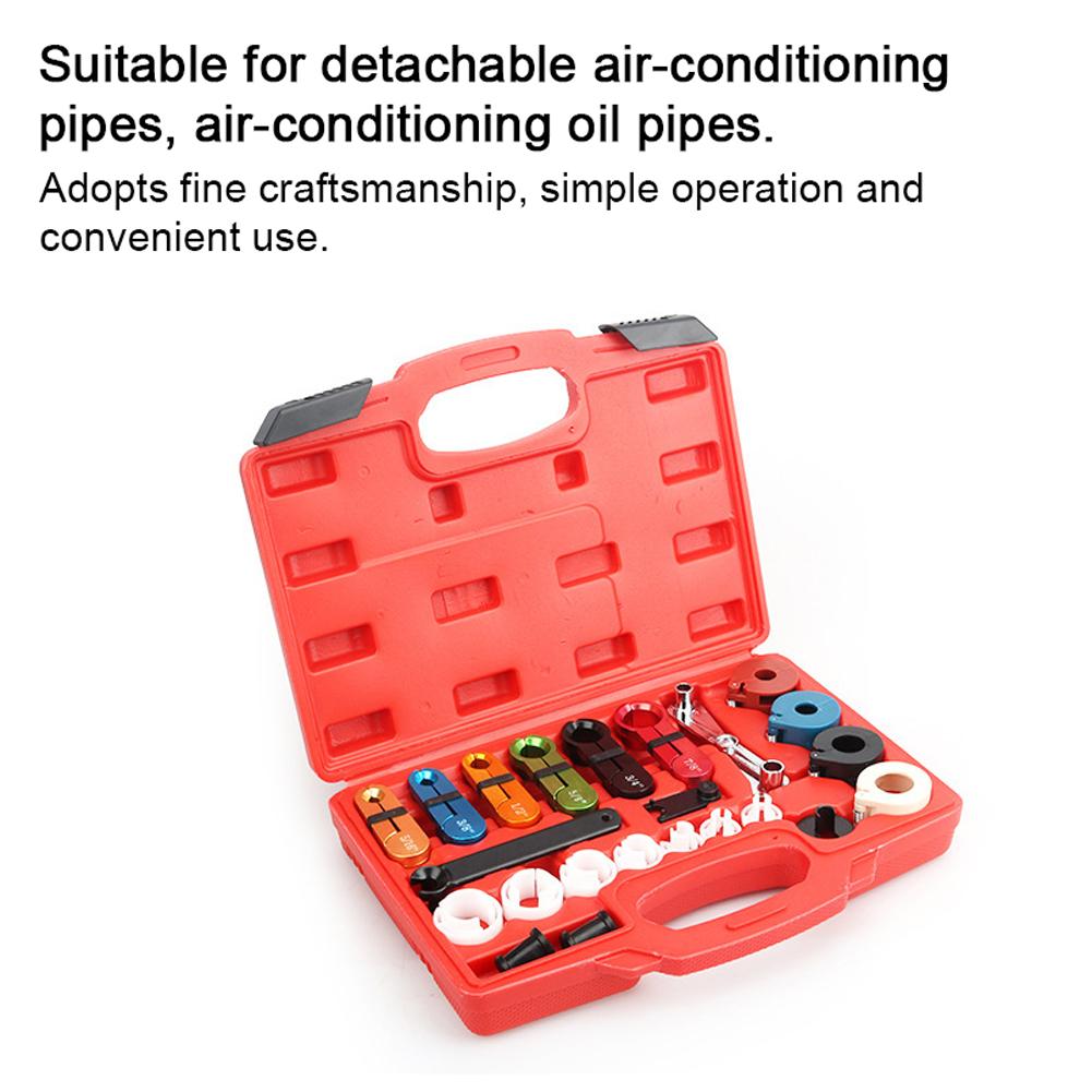 Multifunctional Air Conditioner Oil Pipes Remover Refrigerant Remover Car Maintenance Fuel Tube Trachea Compressor Removal Tool