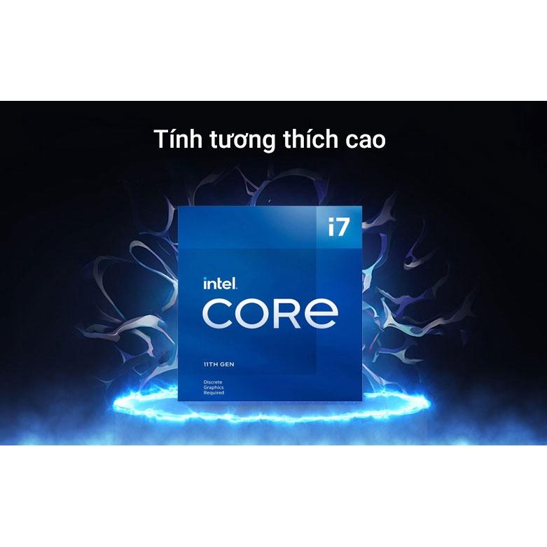 CPU i7-11700F (2.5GHz turbo up to 4.9Ghz, 8 nhân 16 luồng, 16MB Cache, 65W) - Socket LGA 1200 - Hàng Chính Hãng