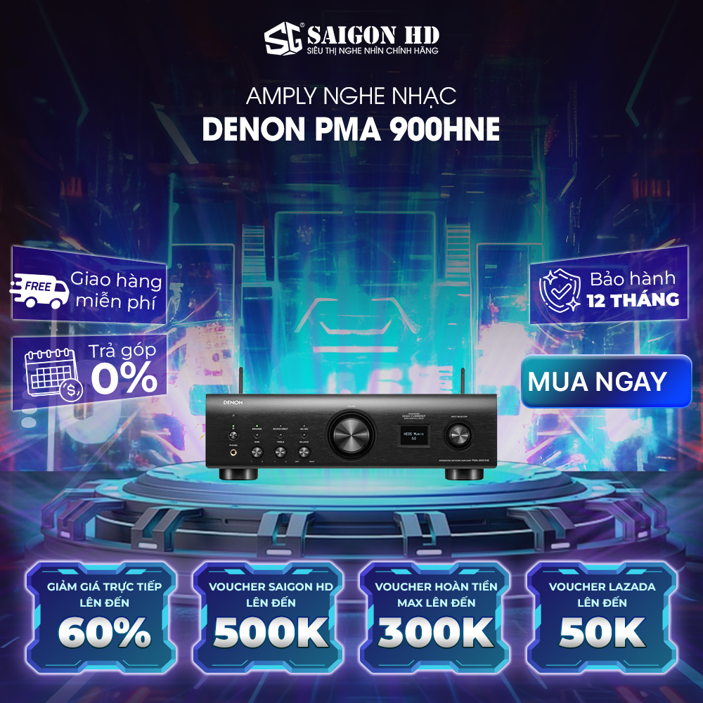 AMPLY DENON PMA 900HNE, HÀNG CHÍNH HÃNG, NEW 100%