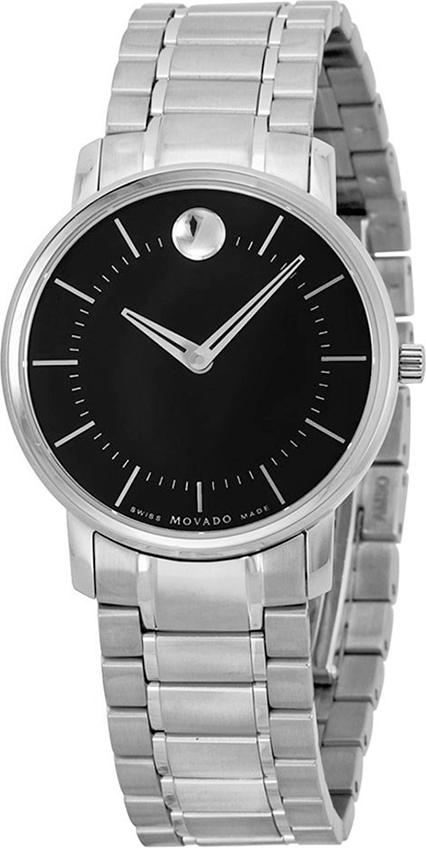 Đồng Hồ Nữ Dây Kim Loại Movado 0606690 (30mm) - Mặt Đen