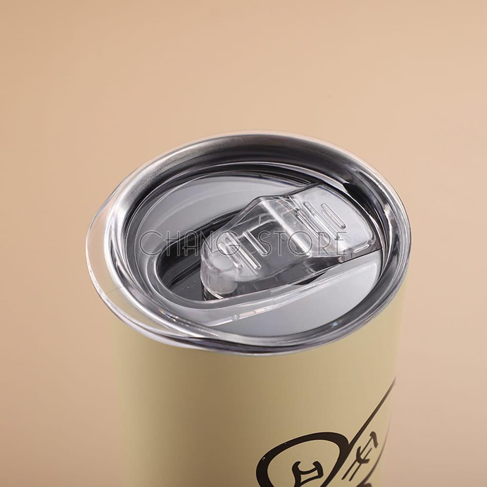 Bình giữ nhiệt inox an toàn dung tích 650ml, ly giữ nhiệt chống va đập họa tiết con ong siêu hot