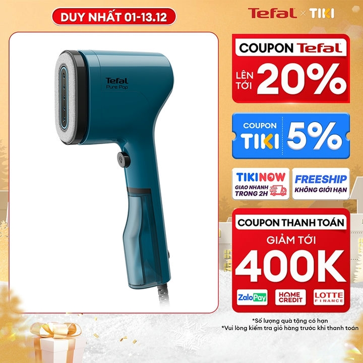 Bàn ủi hơi nước cầm tay Tefal Pure Pop -