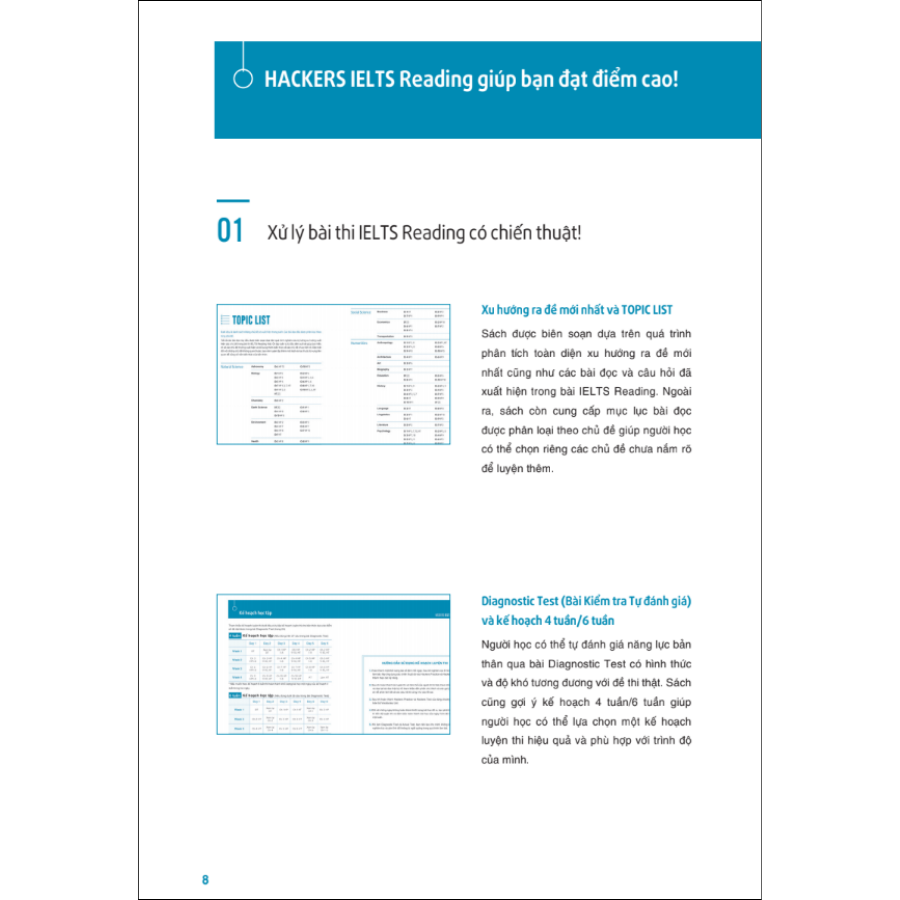 Hackers IELTS Reading (Tái Bản)