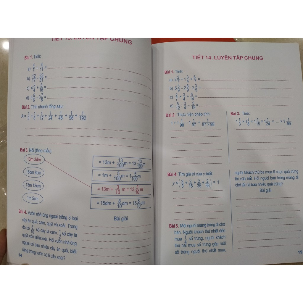 Vở Bài Tập Toán Nâng Cao Lớp 5