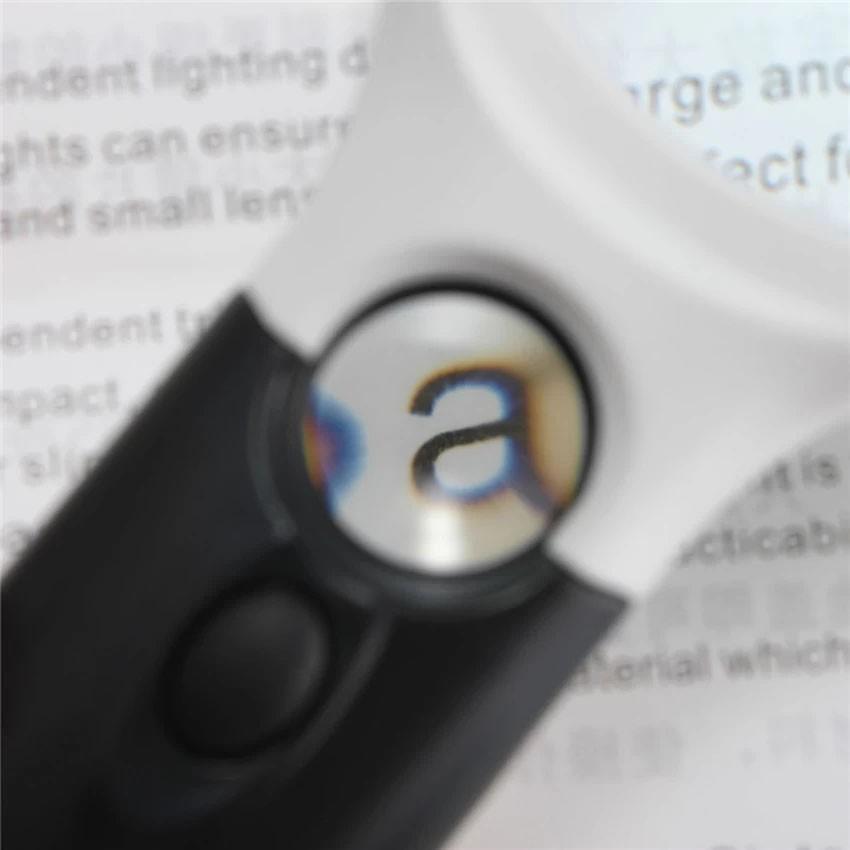 Kính lúp cầm tay Magnifier có 3 Đèn Led