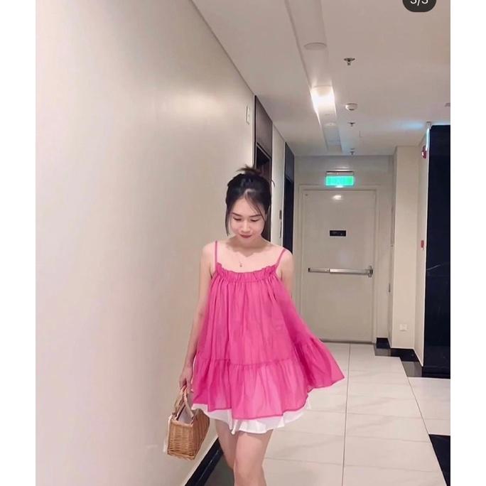 SET ÁO HAI DÂY KÈM CHÂN VÁY