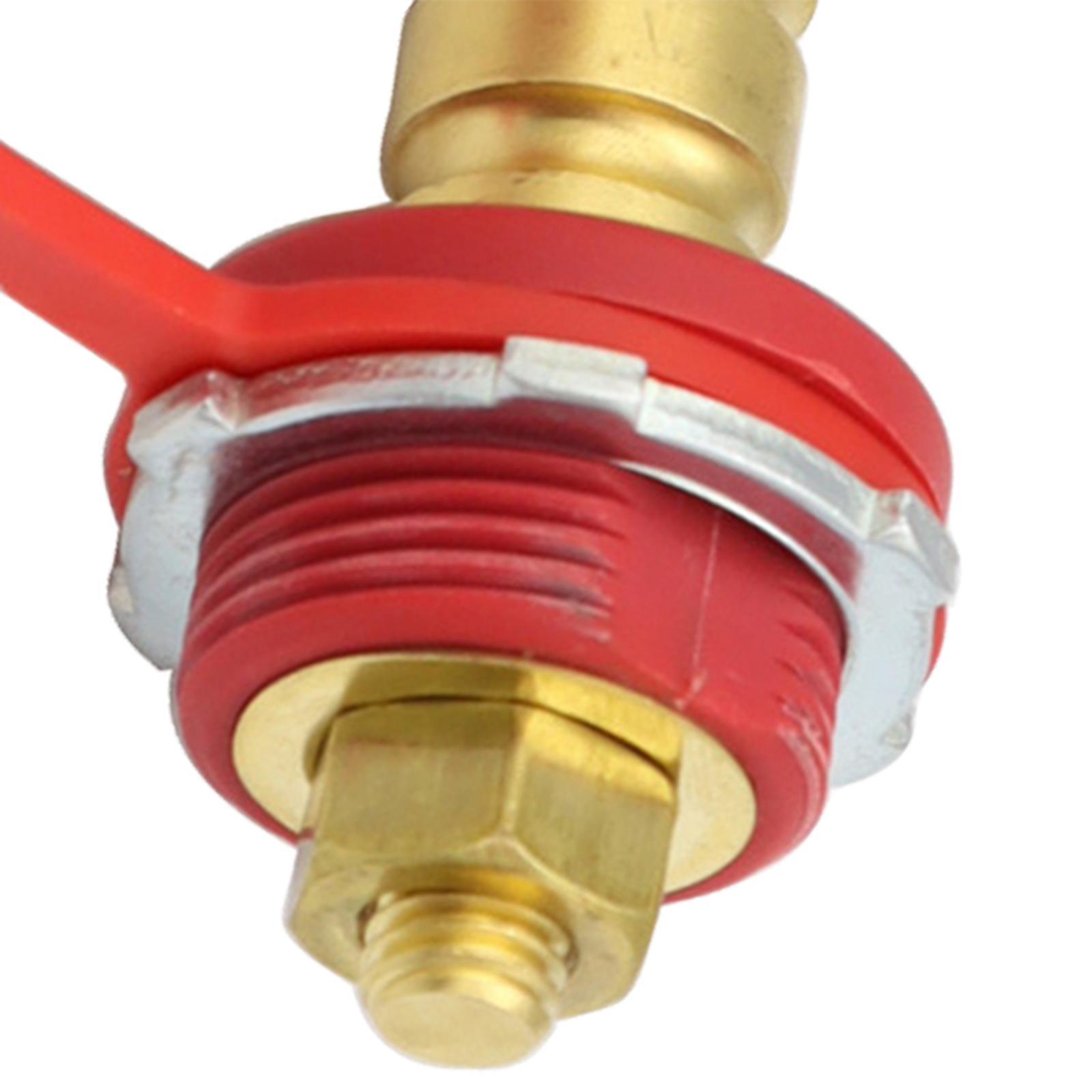 Remote  Battery Charger Post 250 Amps 3/8" studs for Truck ATV Car Red