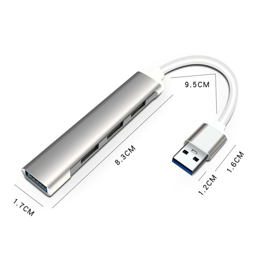 Bộ cáp chia 4 cổng USB 3.0 đa năng tiện dụng cho máy tính PC Laptop - Hub USB