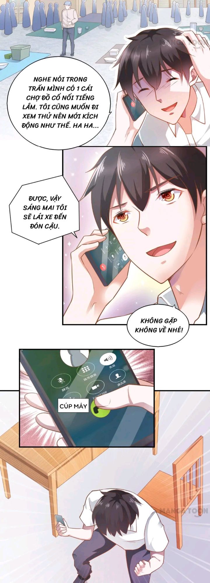 chiếc điện thoại thần kỳ chapter 50 9