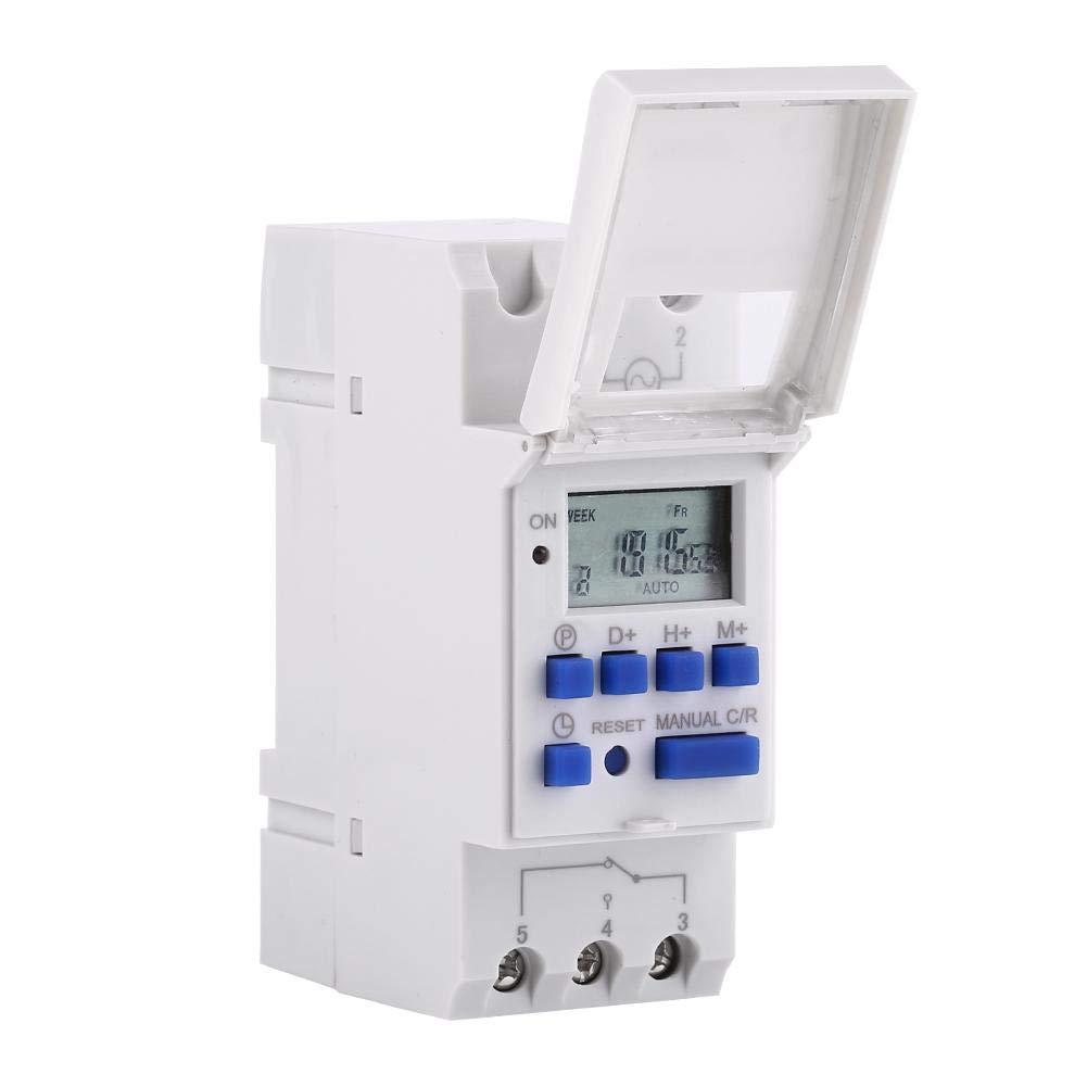 Hẹn giờ lịch trình điện Rơ le Công tắc thời gian Màn hình LCD