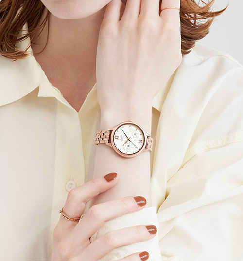 Đồng Hồ Casio Nữ Sheen Dây Kim Loại SHE-4551PG-7AUDF