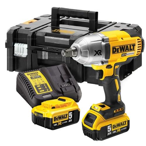 CHÍNH HÃNG - Máy vặn bulong đầu 1/2&quot; dùng pin 18V lực siết 950Nm DeWalt DCF899P2