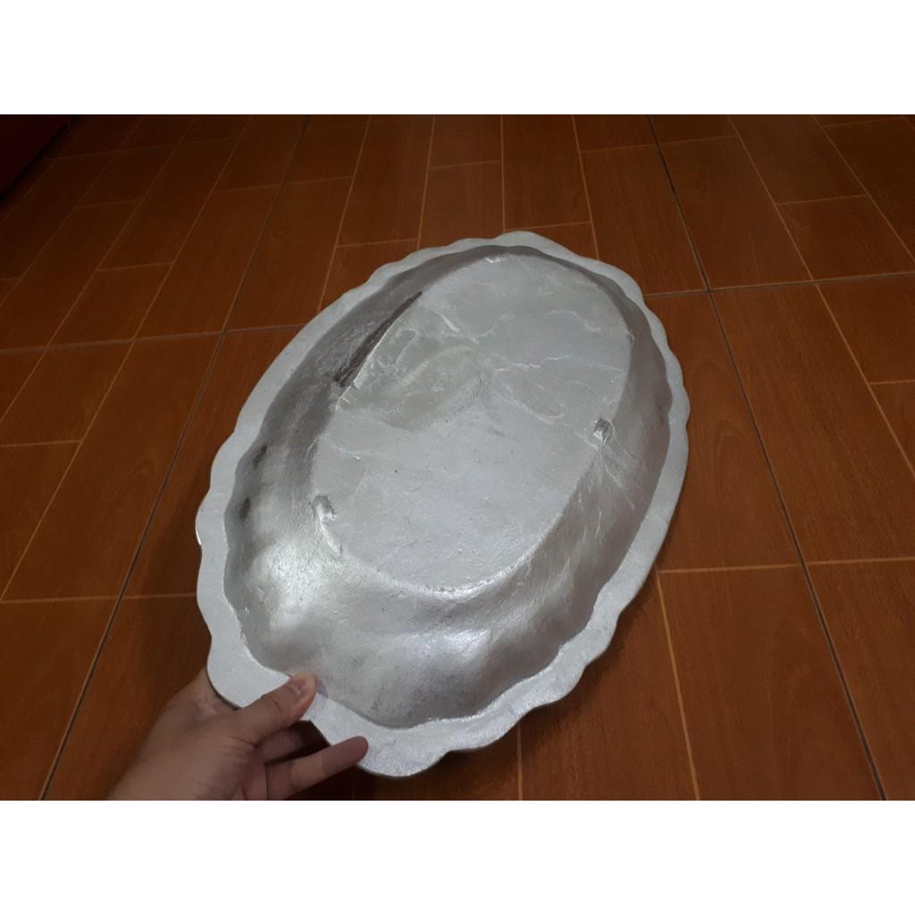 Khay lẩu cá chép om dưa bằng gang đúc