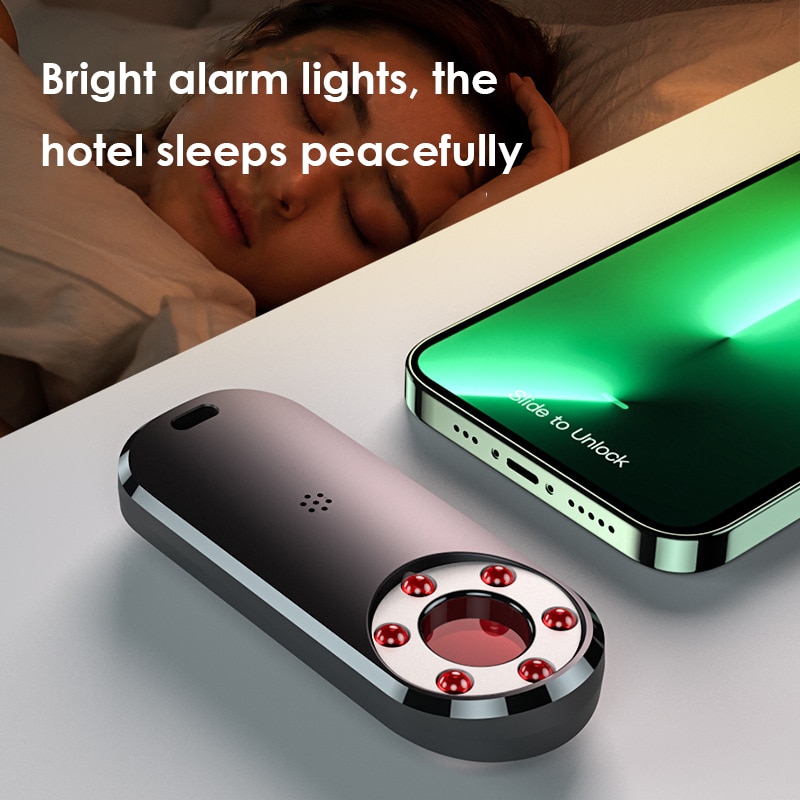 Máy dò tín hiệu chống theo dõi Detector Multi-function Anti Mini Bug Audio SPY-Camera AK400
