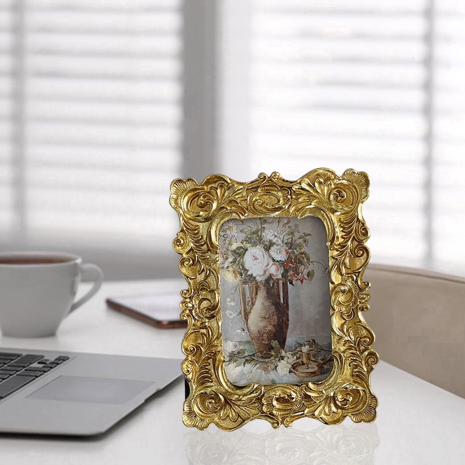 Vintage Style Photo Frame Picture Holder Home Decor Pictures Display Ornate