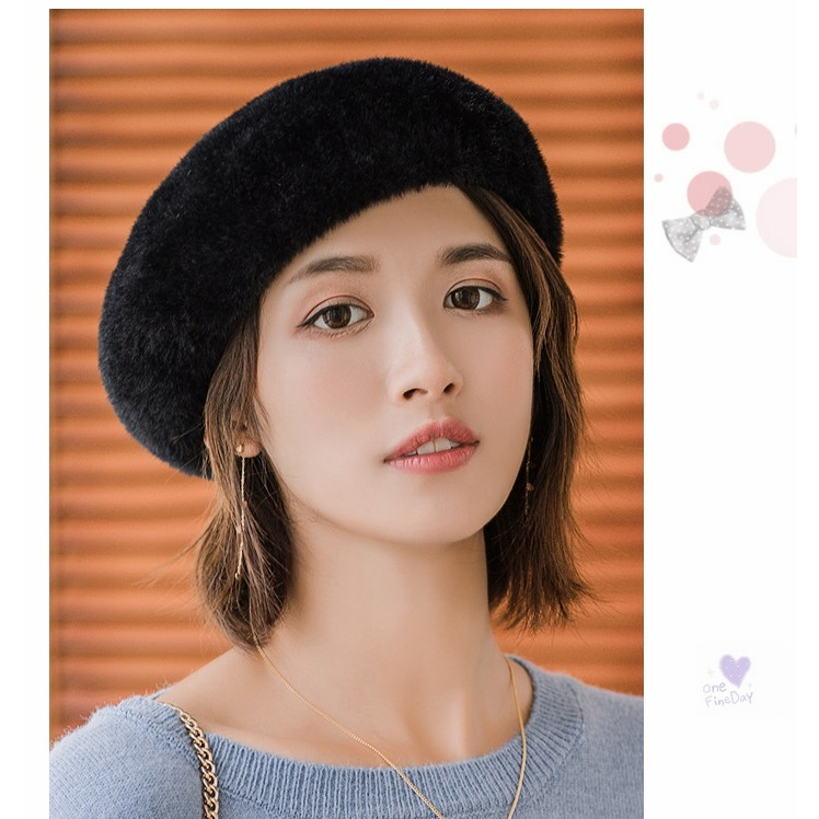 Nón mũ nồi nữ phong cách Hàn quốc cực kỳ dễ thương và sành điệu