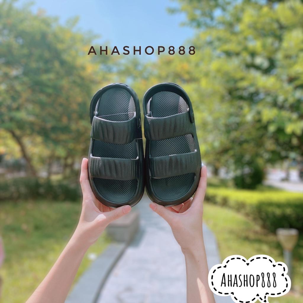 Form nhỏ Hàng QC Sandal Quai Hậu Nhựa Nhún Siêu Nhẹ Siêu Bền Đi Được 2 Kiểu Phù Hợp Đi Học Đi Làm G150