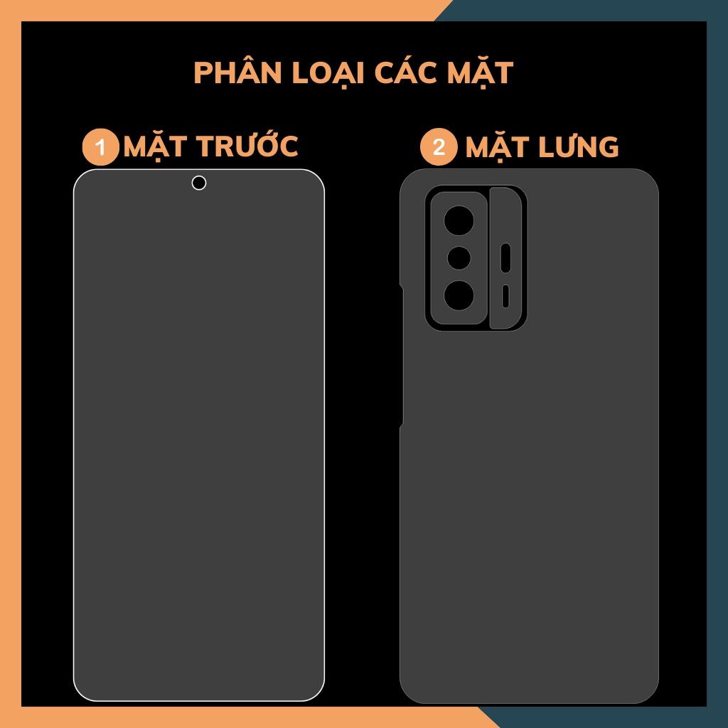 Dán dẻo PPF Mi 11T , 11T Pro trong suốt hoặc nhám , chống trầy xướt, giữ nguyên vẻ đẹp ban đầu