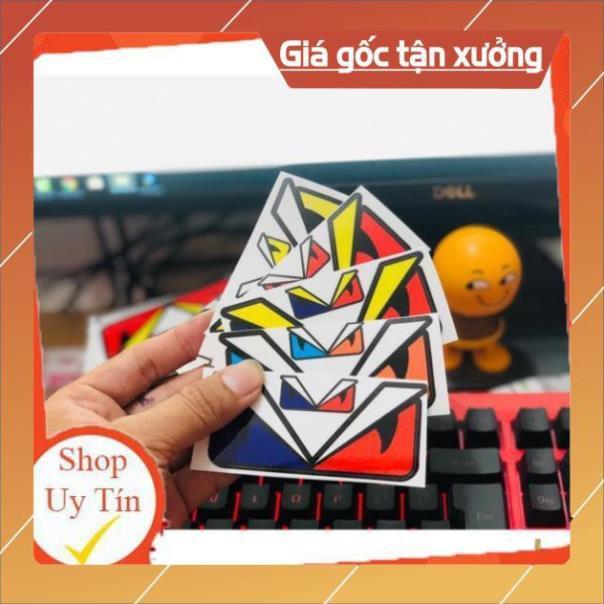 Tem mắt fendy nhỏ size 4x8.5