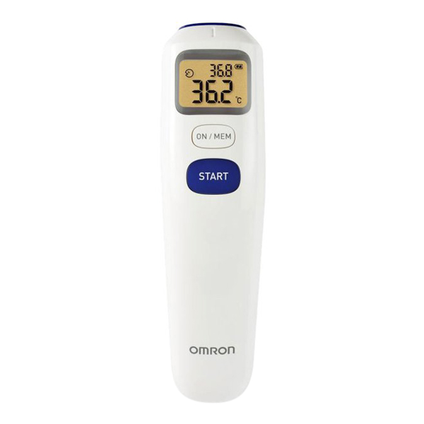 Nhiệt Kế Đo Trán Omron Mc-720 + Tặng 1 Khẩu Trang Than Hoạttính Neomask