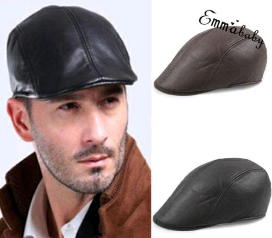 Mũ Nồi Nón Beret Da PU Cổ Điển Cho Nam Và Nữ dona21101922