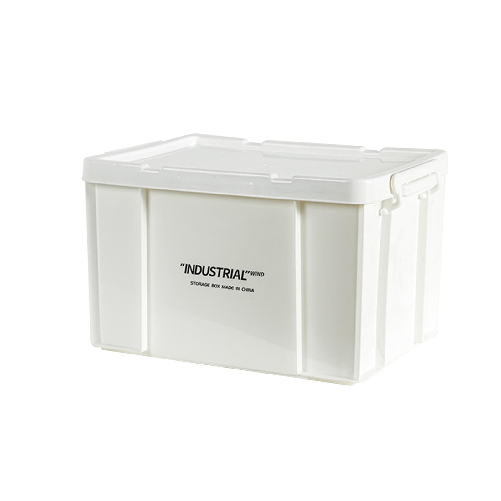 Camping Storage Box Organizer Multipurpose Durable Space Saving with Lid Storage Container Storage Bin for Fishing Home Closet Garage Hiking