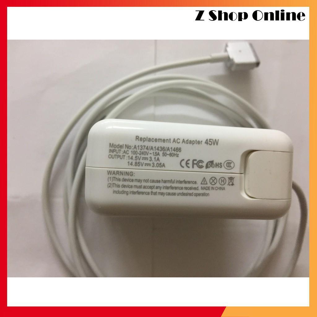 Sạc Dùng Cho Macbook Air 14.85V-3.05A- 45W- Chân T đời máy từ 2012