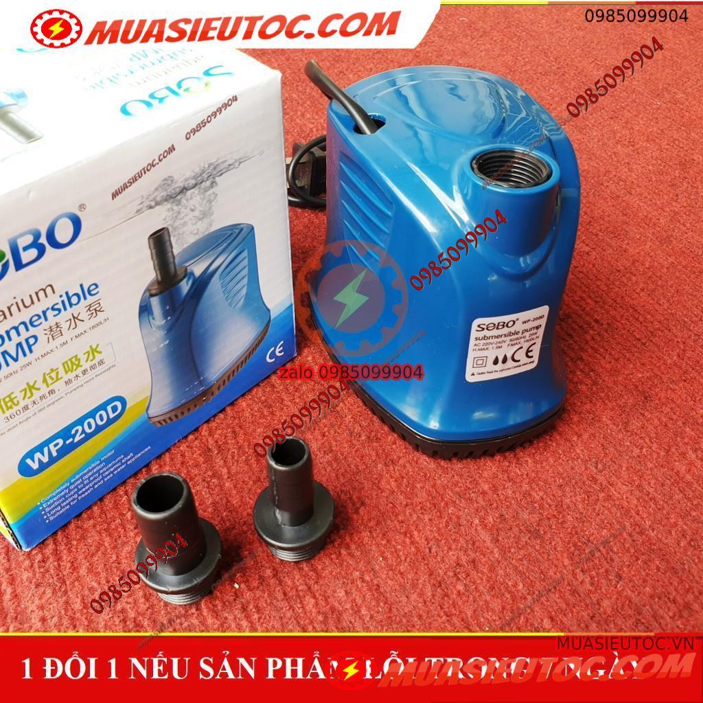 Máy bơm chìm bể cá SOBO hút cặn đáy bơm hồ koi sobo WP 100d WP 200D WP 300D WP 500D WP 700D