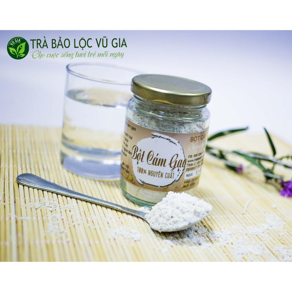 Combo Bột Đậu Đỏ + Bột Cám Gạo - Nguyên Chất Vũ Gia