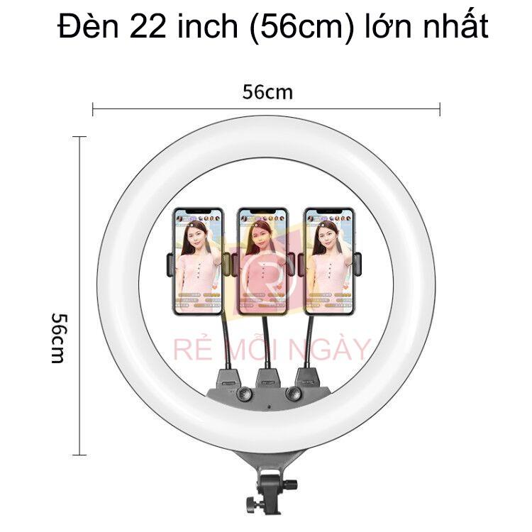 Đèn Livestream 54cm Bán Hàng, Phun Xăm, Nối Mi, Spa Max Size 56cm