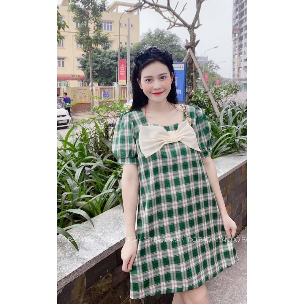 Váy bầu đầm bầu cao cấp️chất lụa Hàn mát mềm mịnthiết kế sang chảnhmặc đi làm đi chơi đều đc️free size.